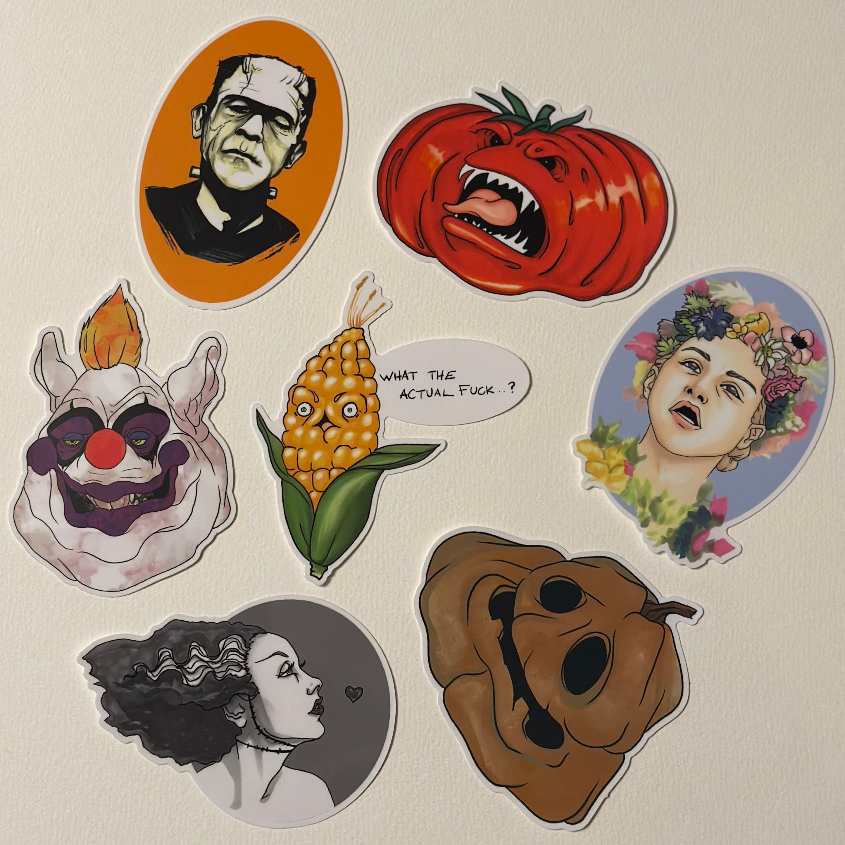 Horror Show Sticker Collection